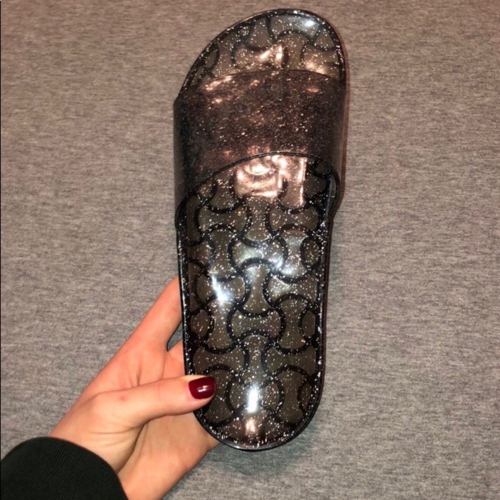 Glitter jelly slides